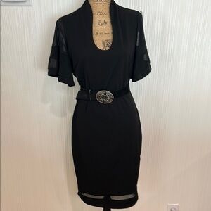 Elegant Black Dress Size 8/10